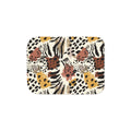 Animal Print Sherpa Blanket — Reversible Leopard & Beige Cozy Throw